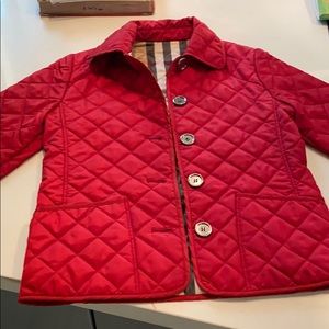 Burberry girls size 8 jacket
